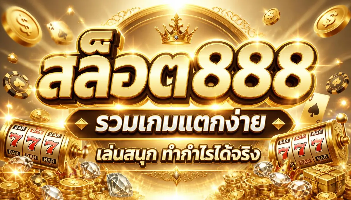 สล็อต888 รวมเกมแตกง่าย เล่นสนุก ทำกำไรได้จริง